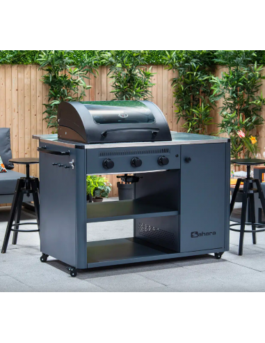 SAHARA ARKE 3 BURNER GAS BBQ