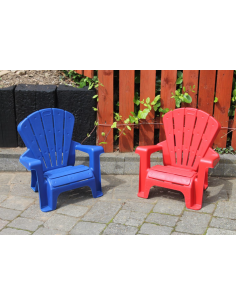 KIDS ADIRONDACK CHAIR - RED