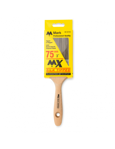 MX SILK TIPPED FLAT PAINT BRUSH 3"