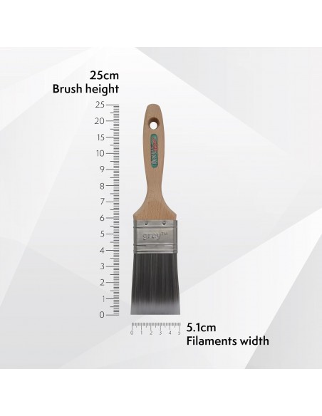 AXUS S-FINISH BRUSH GREY SERIES 2" 50MM