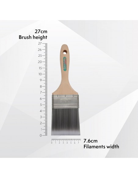 AXUS S-FINISH BRUSH GREY SERIES 3" 75MM