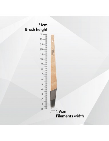 AXUS ANGLED FITCH PAINT BRUSH 25MM