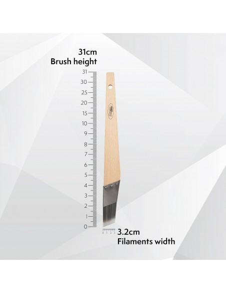 AXUS ANGLED FITCH PAINT BRUSH 32MM