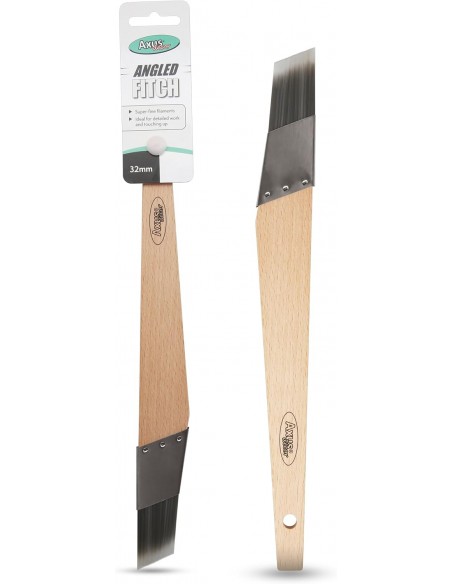 AXUS ANGLED FITCH PAINT BRUSH 32MM
