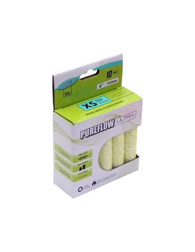 AXUS PUREFLOW ULTRA ROLLER 4" 10 PACK