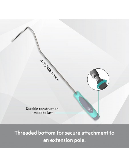 AXUS S-FRAME AWKWARD REACH GREY SERIES HOLDS ROLLERS UP TO 6"