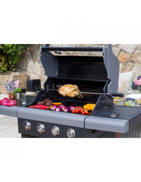 SAHARA BATTERY BBQ ROTISSERIE