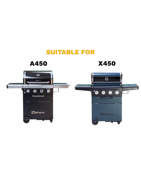 SAHARA 4 BURNER BBQ COVER