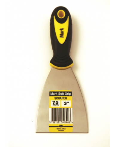 MARK JOHN SOFT GRIP SCRAPER 3"
