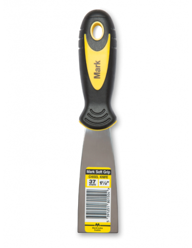 MARK JOHN SOFT GRIP CHISEL KNIFE 1.5"