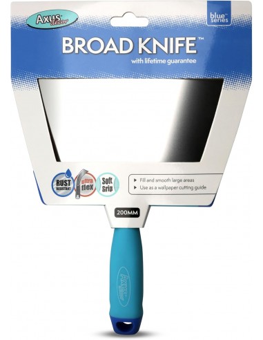 AXUS BROAD KNIFE BLUE SERIES 200MM