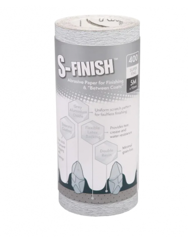 AXUS S-FINISH ABRASIVE PAPER FOR...