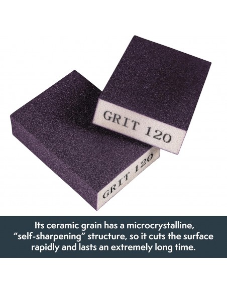 AXUS ARYSTOX CERAMIC OXIDE ABRASIVE BLOCKS 120