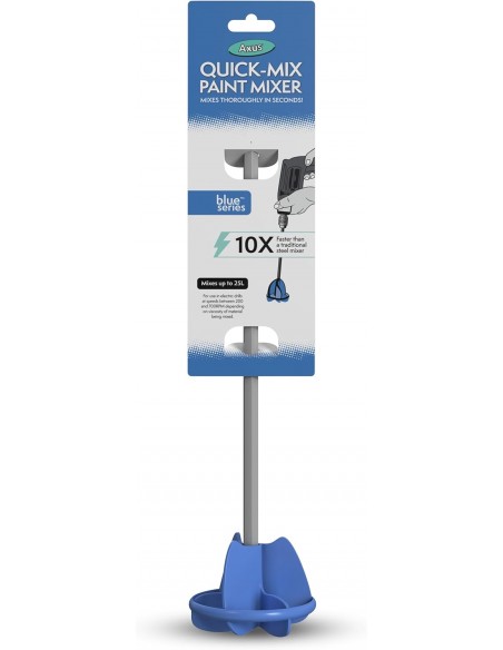 AXUS QUICK-MIX PAINT MIXER BLUE SERIES MIXES TO 5L