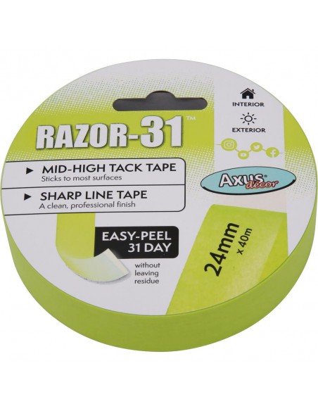 AXUS RAZOR-31 MID-HIGH TACK TAPE 24MM X 40M