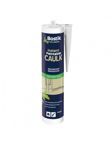 BOSTIK INSTANT PAINTABLE CAULK 310ML
