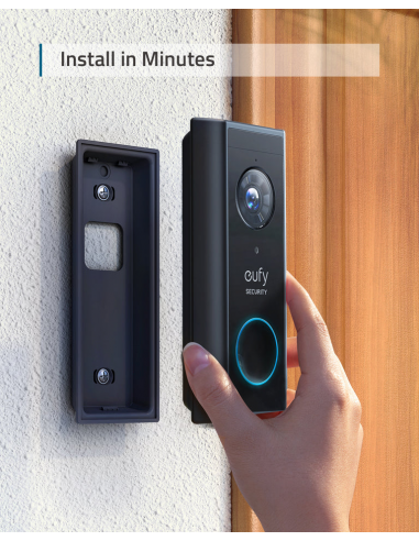 EUFY WIRELESS DOORBELL WITH 2K CAMERA