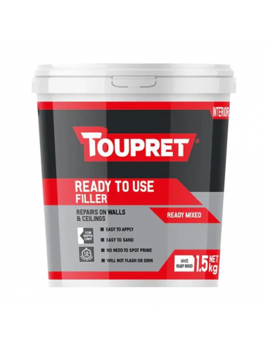 TOUPRET READY TO USE FILLER 1.5KG