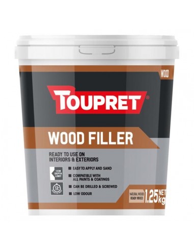 TOUPRET WOOD FILLER 1.25KG