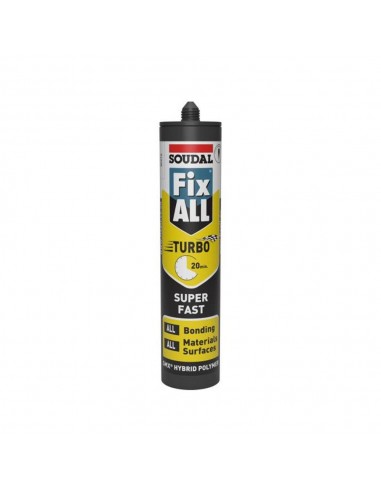 SOUDAL FIX ALL TURBO 290ML BLACK
