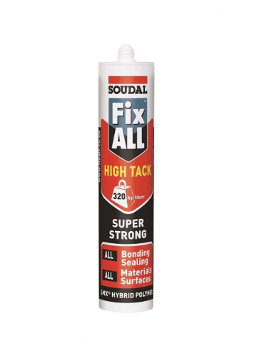 SOUDAL FIX ALL HI TACK 290ML WHITE