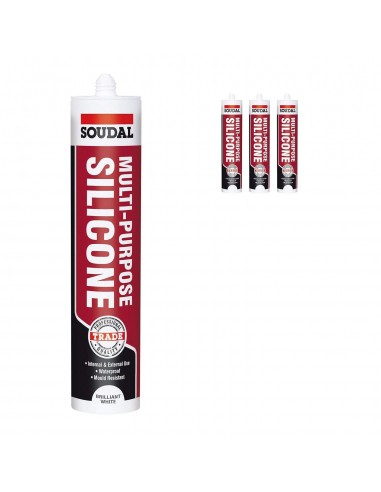 SOUDAL MULTI-PURPOSE SILICONE SEALANT...