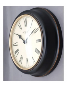 DUNLEVY WALL CLOCK 10" -...