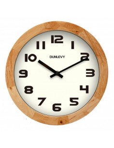 DUNLEVY 10" WOODEN ROUND...