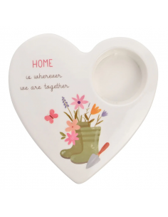 LOVE LIFE CERAMIC TEA LIGHT...