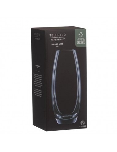RAVENHEAD BULLET VASE 23CM GIFT BOX