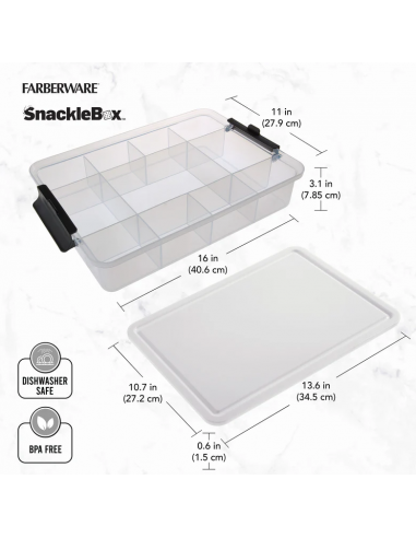 FABERWARE SNACKLEBOX WITH POLY BOARD...