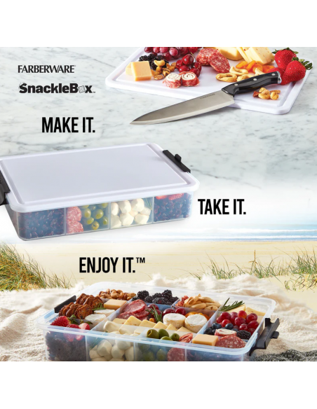 FABERWARE SNACKLEBOX WITH POLY BOARD LARGE