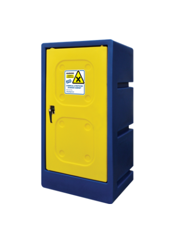 JFC SINGLE DOOR CHEMICAL STORAGE CABINET