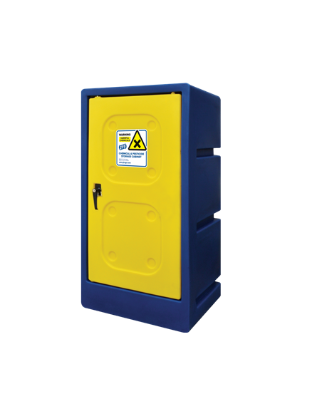 JFC SINGLE DOOR CHEMICAL STORAGE CABINET