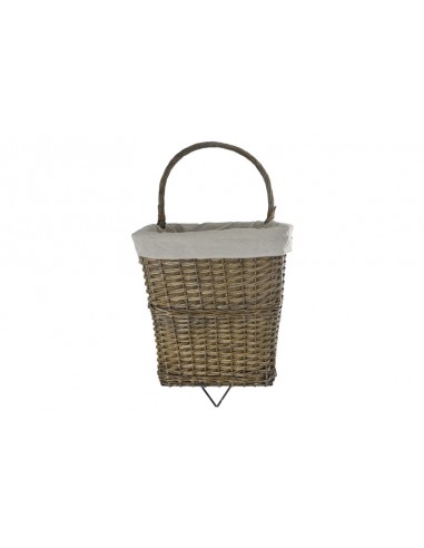 NATURAL WILLOW FIRELOG CART WITH...