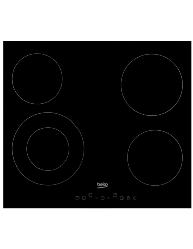 BEKO CERAMIC HOB WITH TOUCH CONTROL 60CM