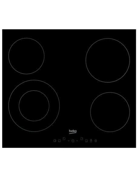 BEKO CERAMIC HOB WITH TOUCH CONTROL 60CM