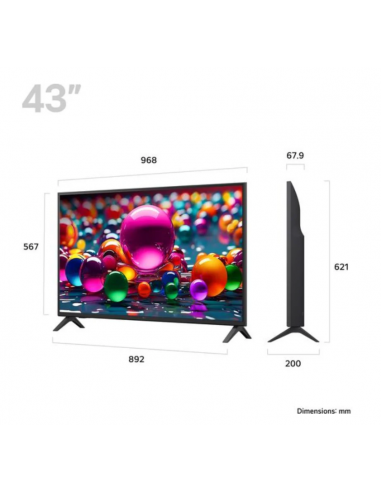 LG UA75 43" 4K UHD LED SMART TV