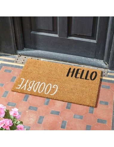 HELLO & GOODBYE 45 X 75CM DOOR MAT