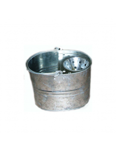 GALVANISED MOP BUCKET WITH...