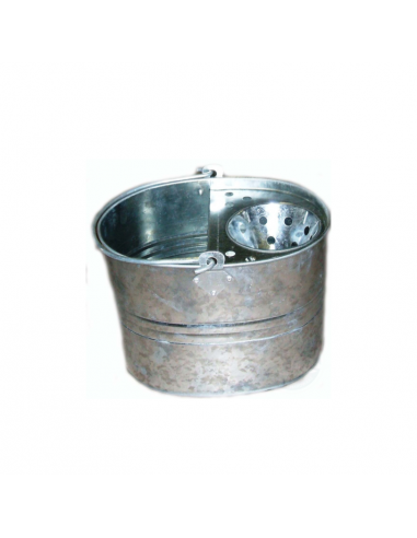 GALVANISED MOP BUCKET WITH ROBUST...