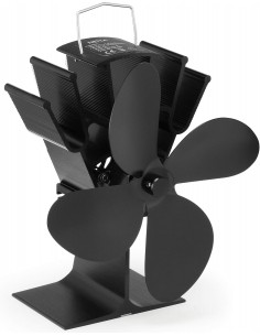 STOVE FAN BLACK