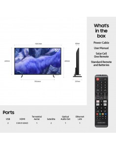 SAMSUNG QEF1 50" 4K HDR... 2