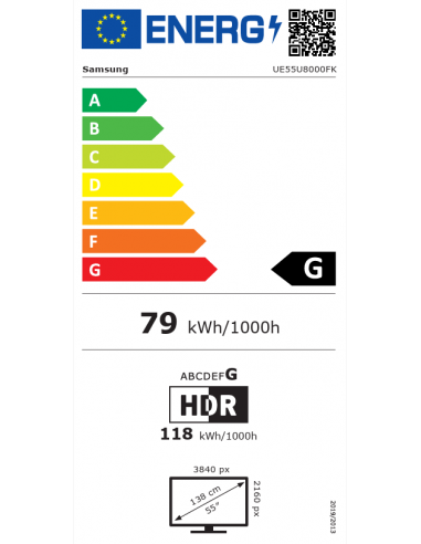 SAMSUNG 55" CRYSTAL UHD SMART TV