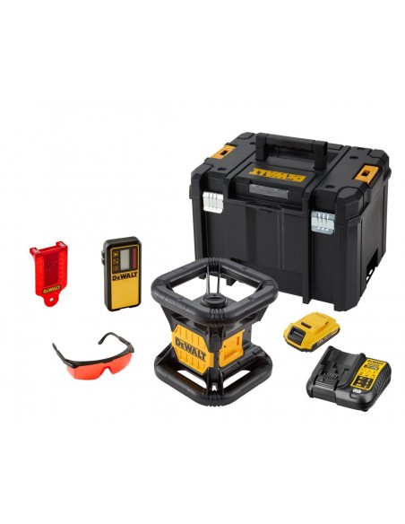 DEWALT RED ROTARY LASER LEVEL KIT