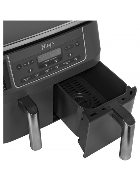NINJA 7.6L 2400W DUAL ZONE AIR FRYER - BLACK