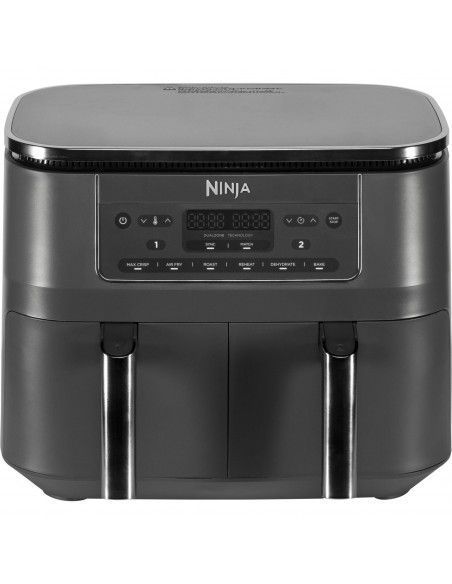 NINJA 7.6L 2400W DUAL ZONE AIR FRYER - BLACK
