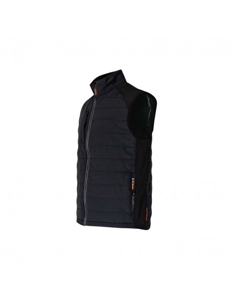 XPERT PRO RIP-STOP PANELLED BODYWARMER BLACK SMALL