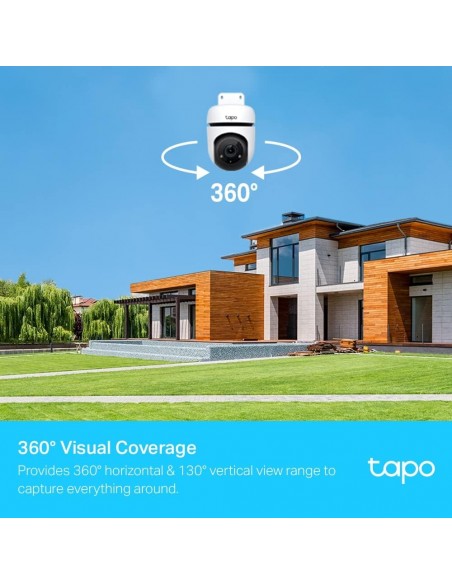 TAPO OUTDOOR PAN/TILT SECURITY WI-FI CAMERA