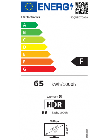 LG 50" QNED70 AI 4K SMART TV